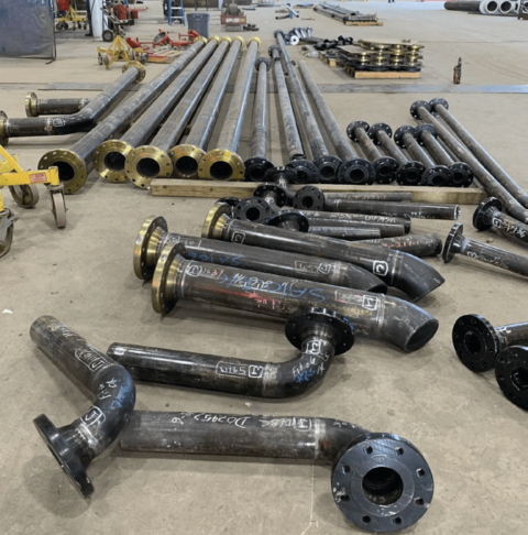 Pipe Spools Fabrication NGL Terminal